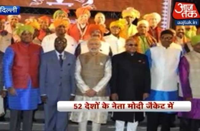 मोदी की जैकेट डिप्लोमेसी