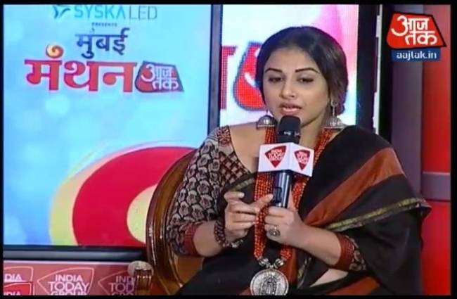 मैं अपना नेशनल अवॉर्ड नहीं लौटाउंगी: विद्या बालन