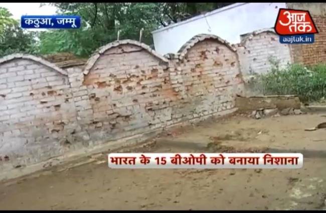 पाक रेंजर्स ने कठुआ, सांबा सेक्टर में की फायरिंग