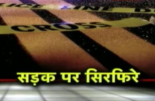 CCTV में कैद हुई रोडरेज की वारदात