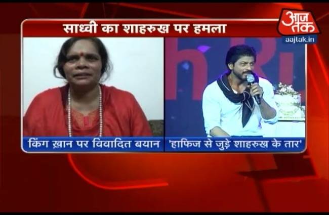 हाफिज से जुड़े हैं शाहरुख के तार: साध्वी प्राची