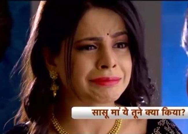 सासू की डांट से थपकी हुई तार-तार
