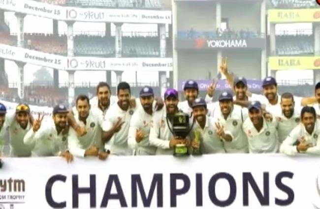 सीरीज पर भारत का कब्जा