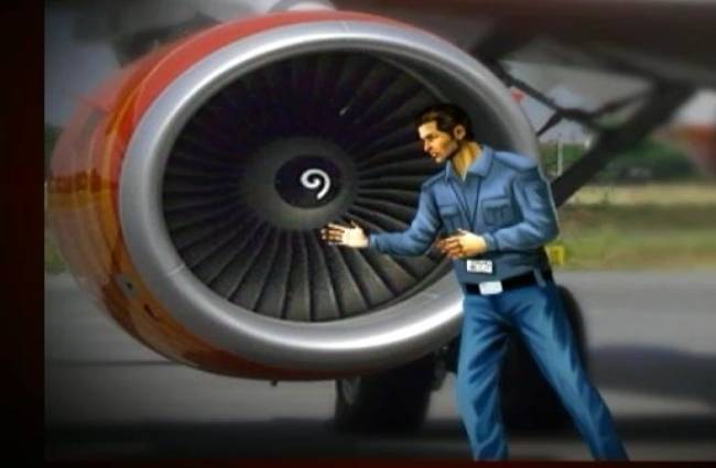 एयर इंडिया विमान में फंसने से कर्मचारी की मौत