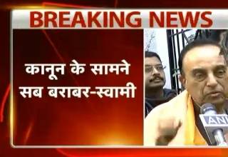 राहुल-सोनिया जेल जाने वाले हैं इसलिए हंगामा कर रहे हैं: स्वामी