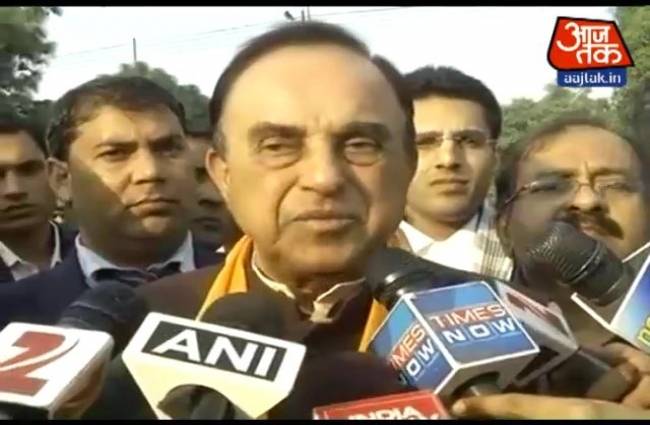 मैं 20 फरवरी को और सबूत दूंगा: सुब्रमण्यम स्वामी