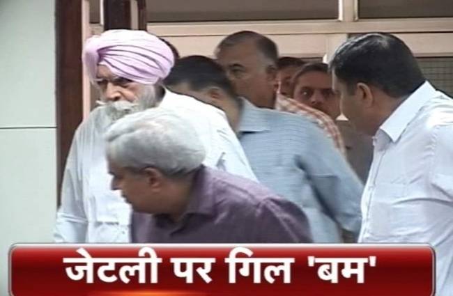 केपीएस गिल ने अरुण जेटली पर लगाए आरोप