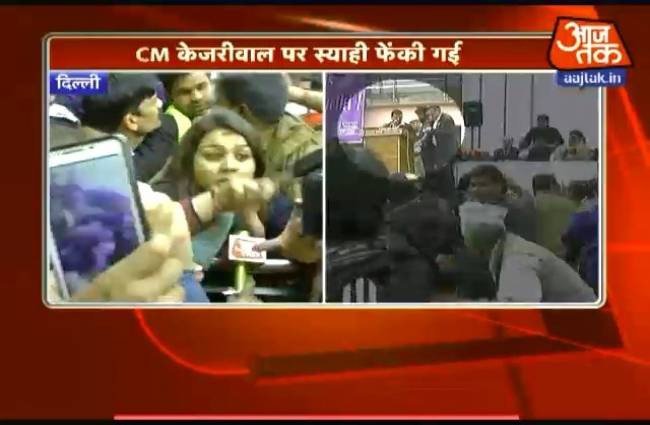 स्याही फेंकने वाली भावना केजरीवाल सरकार पर जमकर बरसी