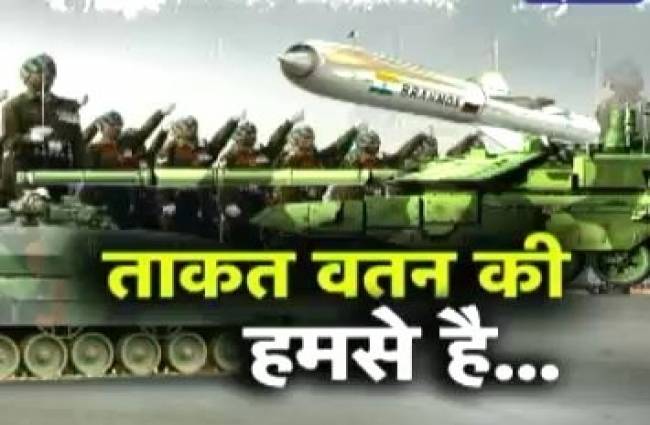 68वें सेना दिवस पर शौर्य का प्रदर्शन