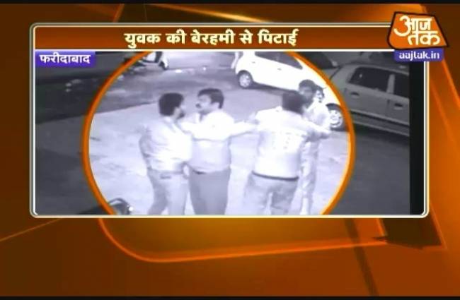 बीड़ी मांगने पर युवक पर बेरहमी से पिटाई