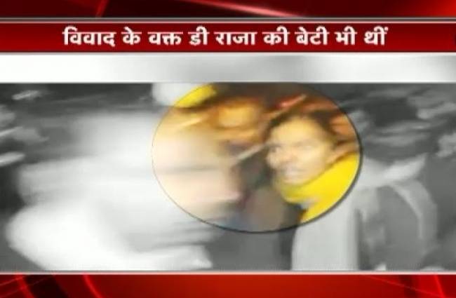 लेफ्ट नेता डी राजा की बेटी अपराजिता