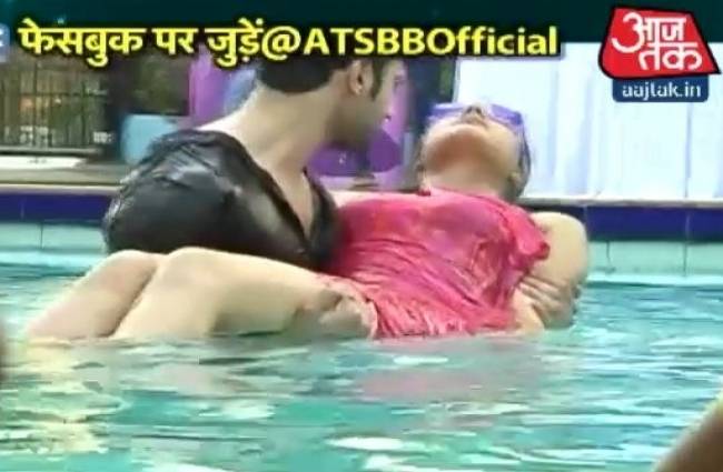 टशन-ए-इश्क के सेट से