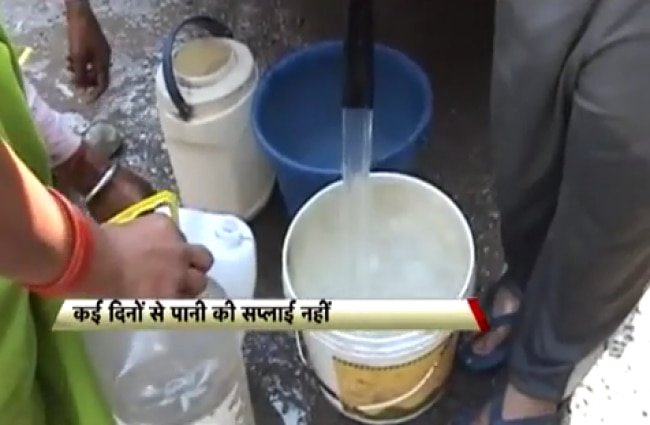 पानी का घोर संकट