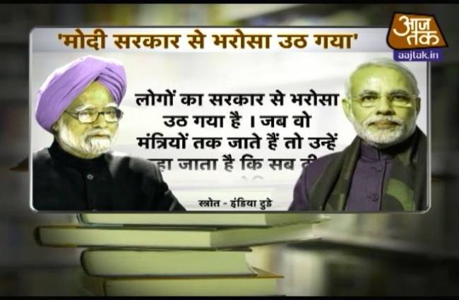 असहिष्णुता पर मोदी ने साधी चुप्पी: मनमोहन सिंह