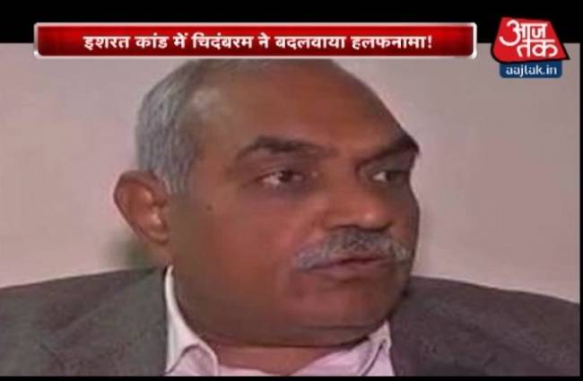 इशरत की बेगुनाही के लिए अफसर को सिगरेट से दागा!