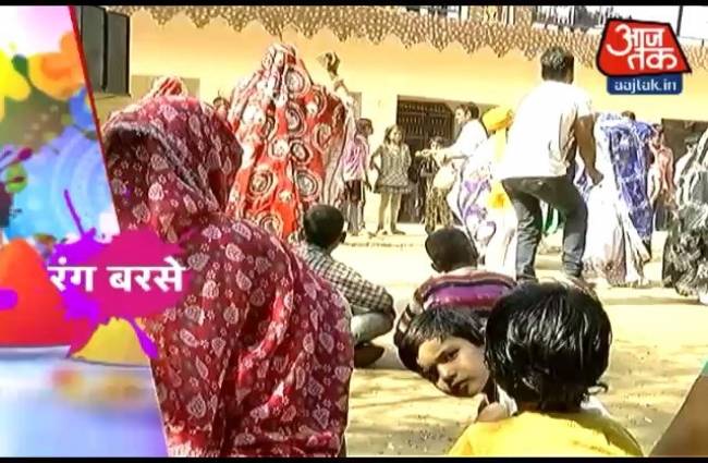 पलवल में होली का जश्न