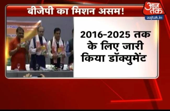 जेटली ने जारी किया बीजेपी का विजन डॉक्यूमेंट