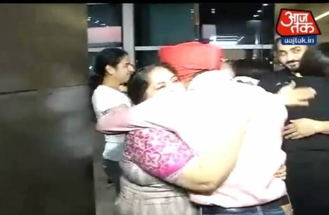 भारतीयों को लेकर नई दिल्ली पहुंची जेट एयरवेज की फ्लाइट