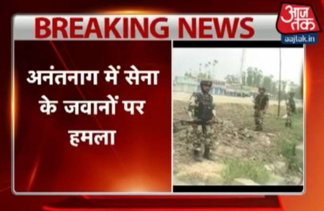 अनंतनाग में ग्रेनेड हमला