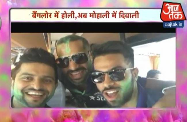 टीम इंडिया मोहाली पहुंच चुकी है