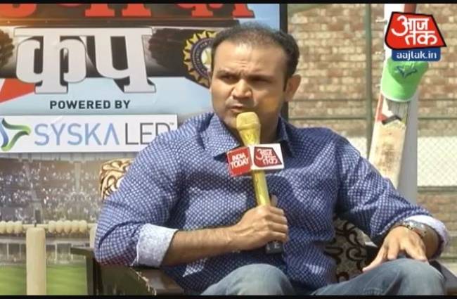 सहवाग ने कहा कि कोहली की सचिन से तुलना करना गलत है