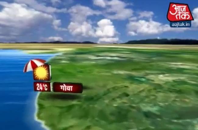 दिनभर के मौसम का हाल एक साथ