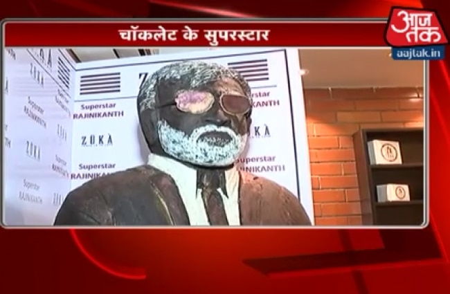 मूर्ति बनाने में हुआ 600 किलो चॉकलेट का इस्तेमाल