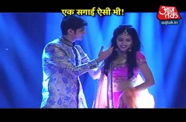 देखिए नक्ष और तारा का 'गेरुआ' रोमांस