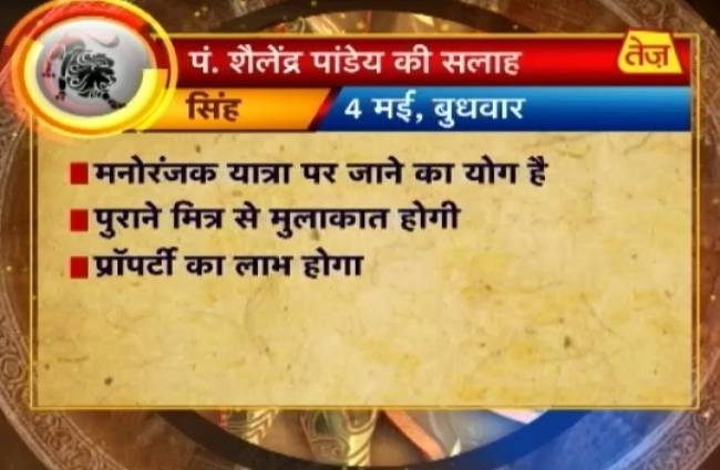 जानिए अपना राशिफल