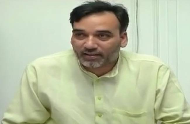 गोपाल राय ने छोड़ा दिल्ली के परिवहन मंत्री का पद