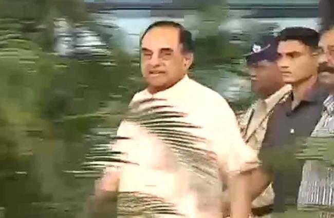 बीजेपी के राज्यसभा सांसद सुब्रह्मण्यम स्वामी