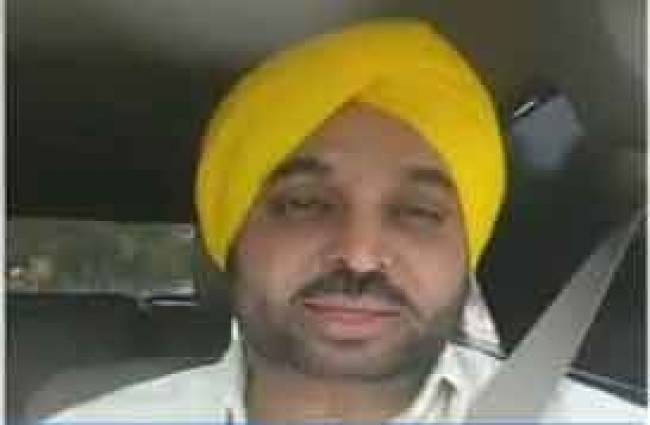 भगवंत मान ने संसद की वीडियो फेसबुक पर की अपलोड