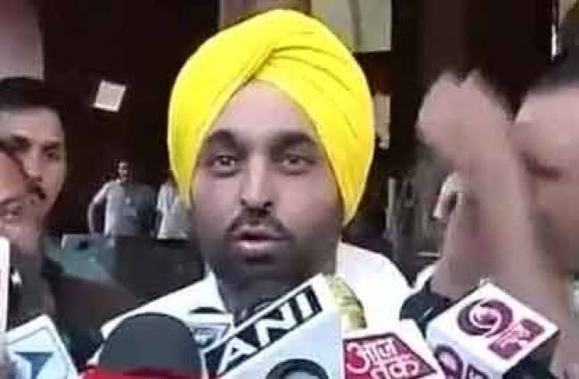 भगवंत मान के खिलाफ लोकसभा में प्रस्ताव