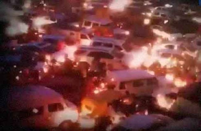 जाम से बेहाल गुड़गांव