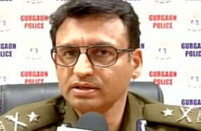 गुड़गांव के पुलिस कमिश्नर पर गिरी जाम की गाज!