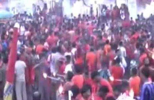 सावन के पहले सोमवार पर शिव मंदिरों में श्रद्धालुओं की तांता