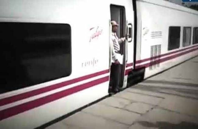 टैल्गो ट्रेन का फिर हुआ ट्रायल