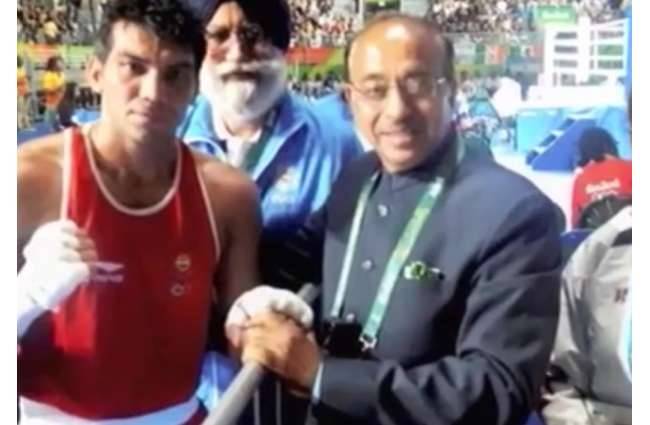 विजय गोयल को लेकर रियो में विवाद