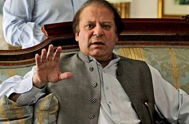 पाक्सितान के पीएम नवाज शरीफ