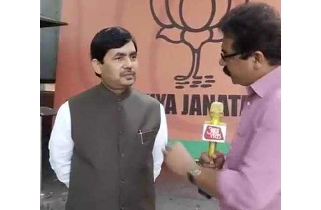 सफल सर्जिकल स्ट्राइक के लिए जवानों को सलामः शाहनवाज हुसैन