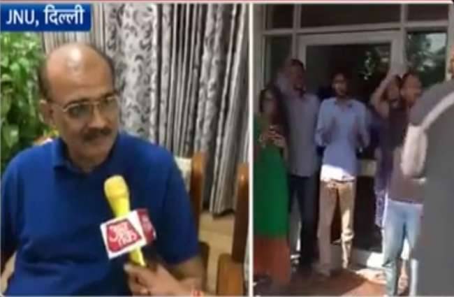 जेएनयू में बवाल जारी