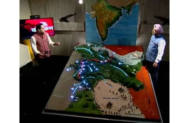 'आज तक' का वॉर रुम