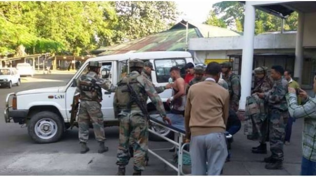 असम के तिनसुकिया में सेना पर हमला