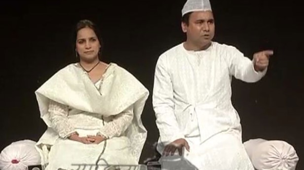 दास्तानगो दारेन शाहिदी और पूनम गिरधानी का अंदाज़े बयां