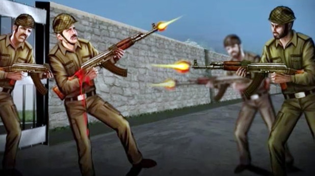 3 आतंकी ढेर हो गए