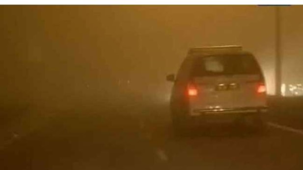 दिल्ली-एनसीआर में छाया मौसम का पहला घना कोहरा