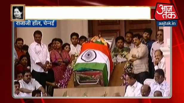 जयललिता का निधन