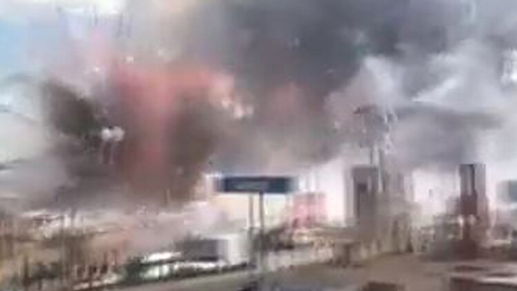 मैक्सिको में तबाही की आतिशबाजी