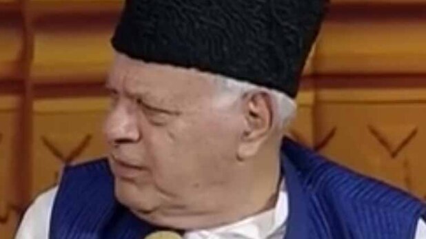 जम्मू-कश्मीर के पूर्व मुख्यमंत्री फारूक़ अब्दुल्ला