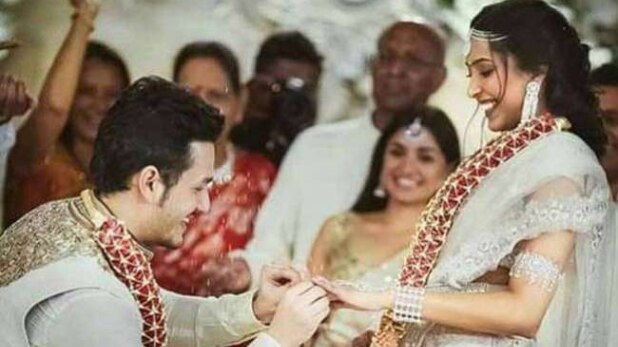 नागार्जुन के बेटे ने गर्लफ्रेंड से कर ली सगाई